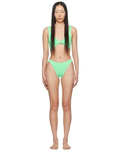 Hunza G Green Juno Bikini - Black