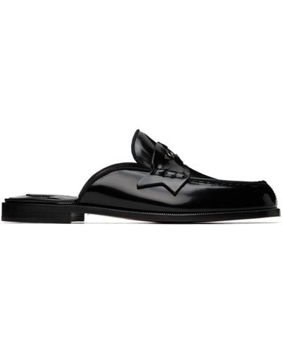 Christian Louboutin Penny Mule Loafers - Black