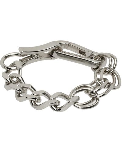 Heron Preston Multichain Bracelet - Metallic