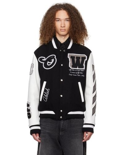 Off-White c/o Virgil Abloh Jackets > bomber jackets - Noir