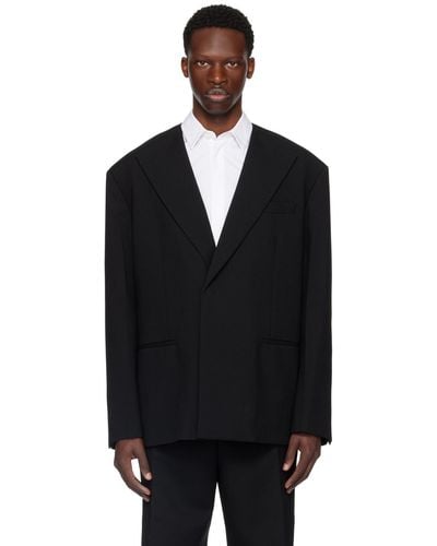 Jil Sander Tailored Blazer - Black