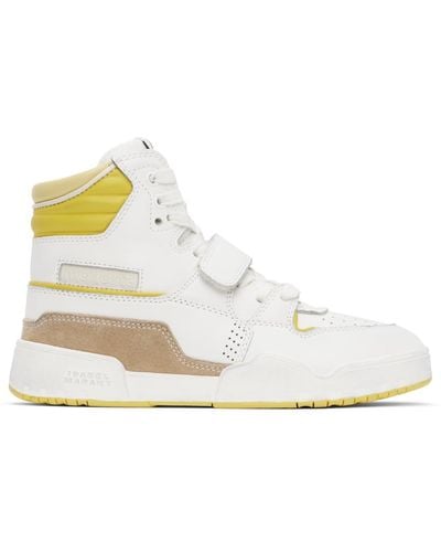 Isabel Marant White Alsee Trainers