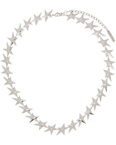 Mugler Star Necklace - Metallic