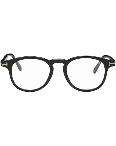 Tom Ford Round Glasses - Black