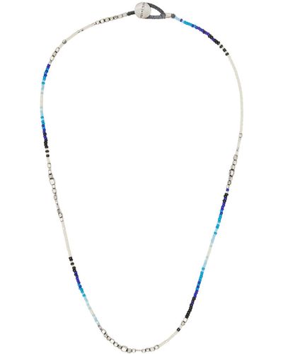Paul Smith Gradient Beaded Necklace - Multicolour