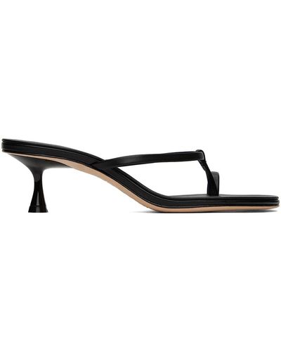 STUDIO AMELIA Edith 50mm Heeled Sandals - Black