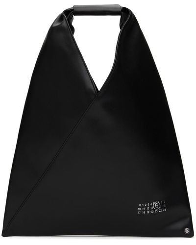 MM6 by Maison Martin Margiela Petit cabas triangulaire noir