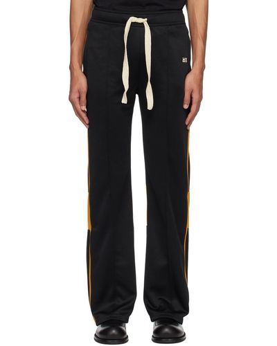 Wales Bonner Ssense Exclusive Black Percussion Track Trousers