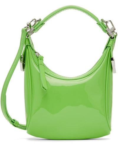 BY FAR Green Cosmo Bag
