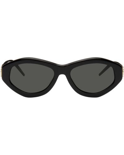 Casablancabrand Monogram Plaque Sunglasses - Black