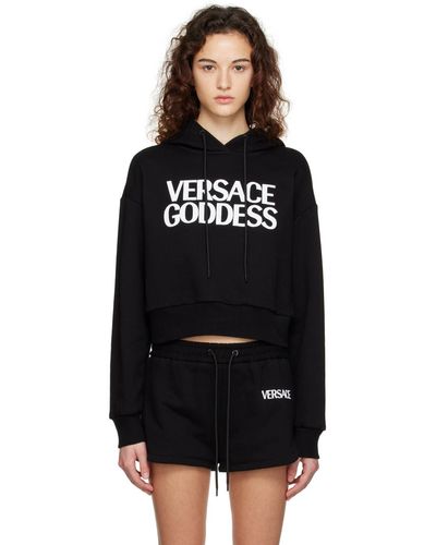 Versace Cotton Sweatshirt - Black