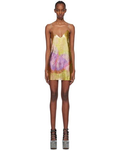 Anna sui silk outlet dress