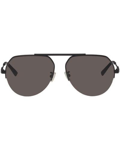 Bottega Veneta Aviator Sunglasses - Black