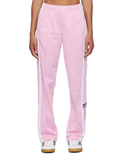 adidas Originals Pantalon de détente adibreak rose