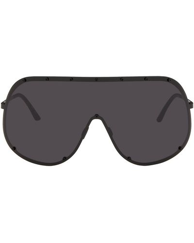 Rick Owens Shield Sunglasses - Grey