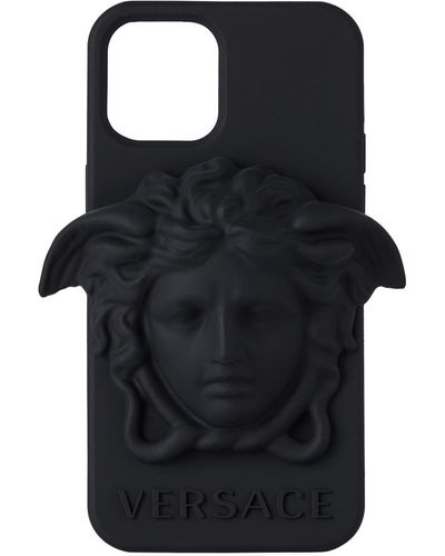 Versace 'la Medusa' Iphone 12/12 Pro Case - Blue