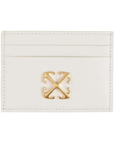 Off-White c/o Virgil Abloh Jitney Simple Leather Cardholder - White