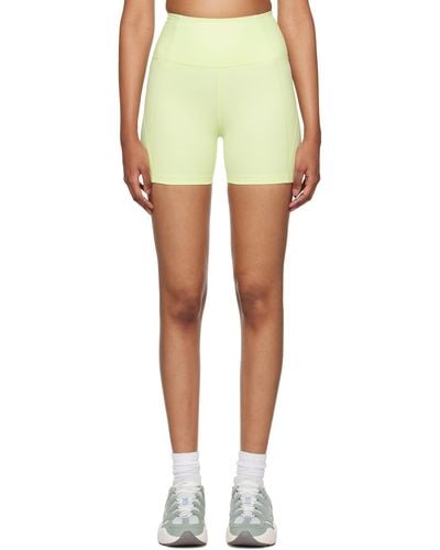GIRLFRIEND COLLECTIVE High-rise Shorts - Yellow