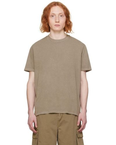 Our Legacy Gray Box T-shirt - Brown