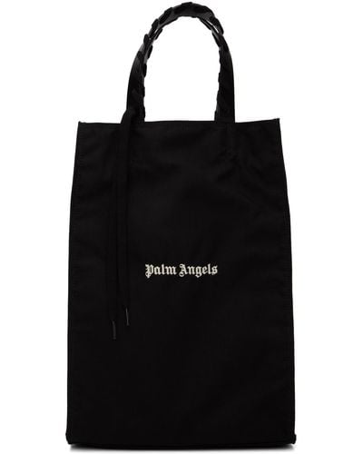 Palm Angels ロゴ トートバッグ - ブラック