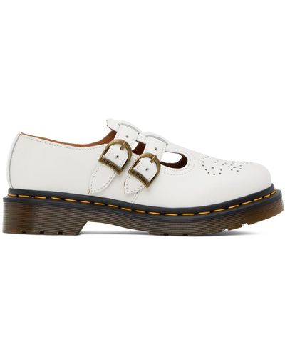 Dr. Martens Chaussures oxford 8065 blanches - Noir