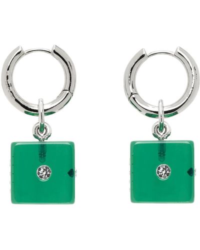 Marni Green Dice Earrings