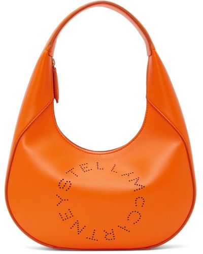 Stella McCartney スモール ロゴ ショルダーバッグ - オレンジ