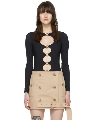 Burberry Nylon Bodysuit - Black