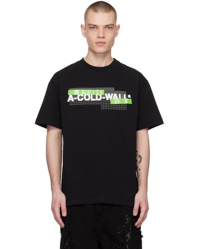 A_COLD_WALL* * Printed T-shirt - Black
