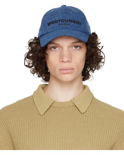 WOOYOUNGMI Embroidered Cap - Blue