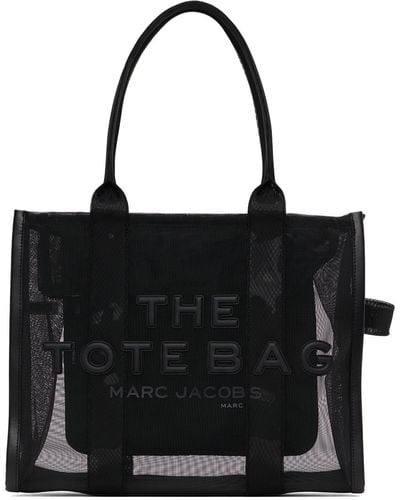 Marc Jacobs ラージ メッシュ The Tote Bag トートバッグ - ブラック