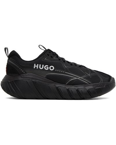 HUGO Waves スニーカー - ブラック
