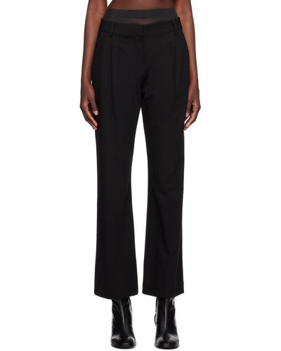 Bec & Bridge Bec + Bridge Mason Slouched Pants - Black