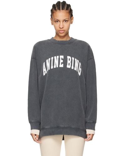 Anine Bing Tyler Sweatshirt - Black