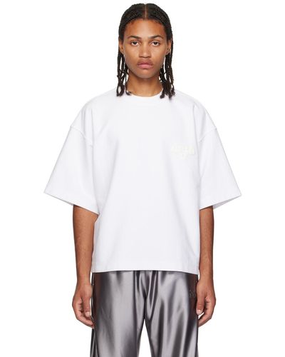 Alexander Wang T-shirt 'beefy' à image - Blanc