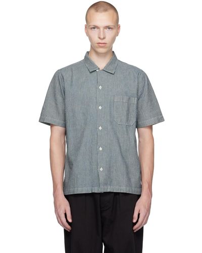 Universal Works Chemise road - Gris