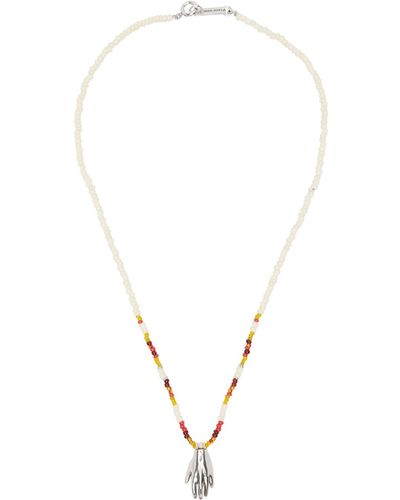 Isabel Marant Off- Beaded Necklace - Multicolor