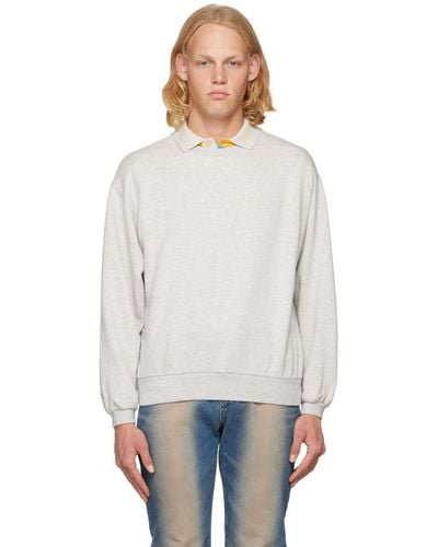 ERL Crewneck Sweatshirt - White