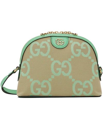 Gucci 'ophidia Small' Shoulder Bag - Green
