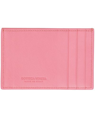 Bottega Veneta Porte-cartes rose