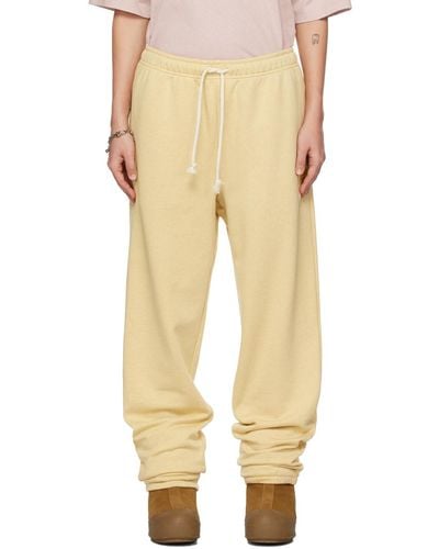 Acne Studios Patch Lounge Trousers - Natural