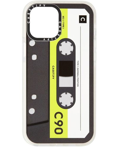 Casetify ーン Cassette Iphone 12 Pro Max ケース - ブラック