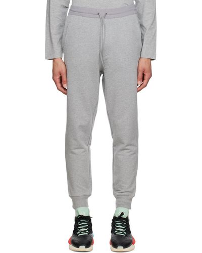 Y-3 Grey Classic Cuffed Lounge Trousers