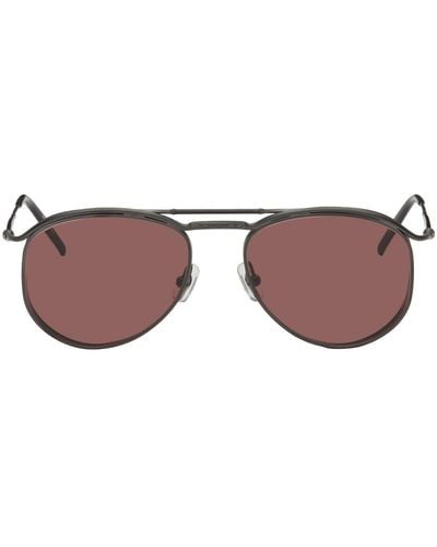 Matsuda Ssense Exclusive M3122 Sunglasses - Black