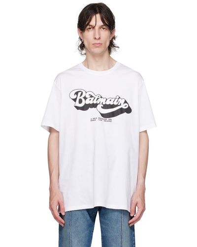 Balmain T-shirts - Blanc