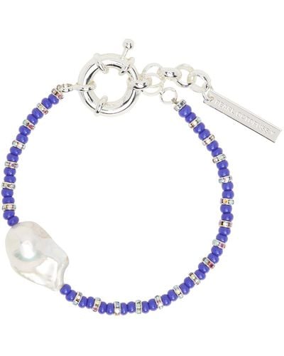 PEARL OCTOPUSS.Y Picasso Pearl Bracelet - Blue