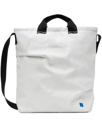 Adererror Trace Bucket Bag - White