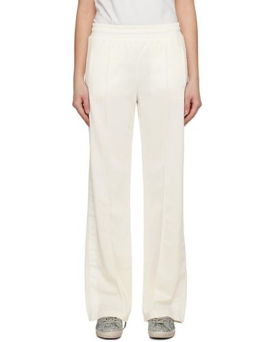 Golden Goose Off-white Dorotea Star Lounge Trousers