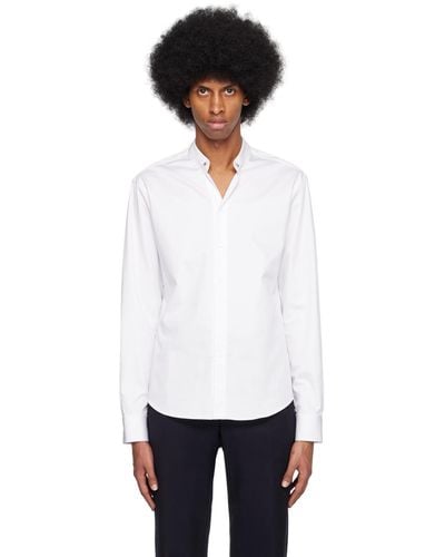 WOOYOUNGMI White Buttoned Shirt - Black