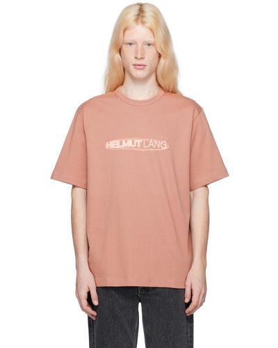 Helmut Lang Pink Space T-shirt - Multicolour